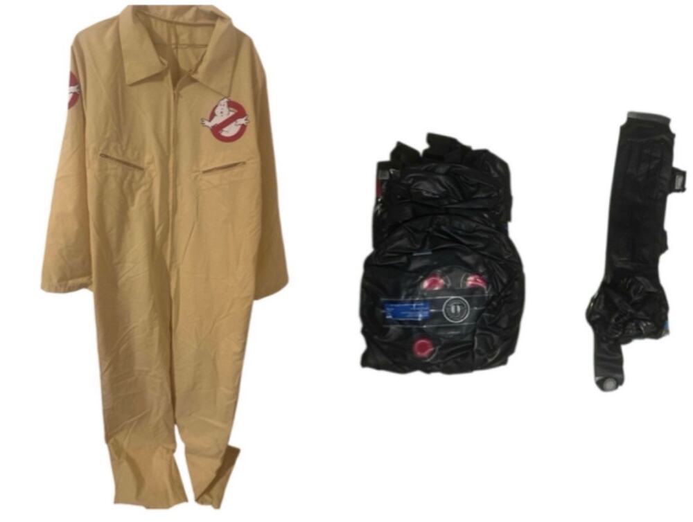 Rubies 2018 Ghostbusters Costume Jumpsuit with Inflatable Proton Pack - ONE SIZE